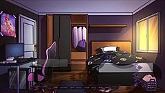 Futariuums Gate Futanari Hentai Game Ep 1 Half Succubus Faping To Milf Redhead Futa Cock