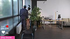 i invited the handyman to watch me masturbating with toys on my ass