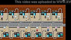 i'm playing this new hentai game with cute woman having sex