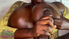Step daddy's hard cock makes me squirt and creampie
