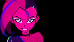 Moikaloop performs intense sexy dance in hentai