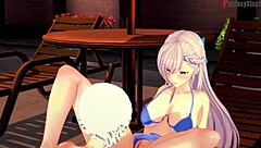 Belfast invites me to the pool and suck my dick 1 Azur Lane full fantasyking3.3d cartoon,Anime,Blowjob,British,Cartoon,Cock,Fantasy,Hentai,Irish,Pool,Sucking