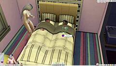 The Sims 4 first-person 3 girl action