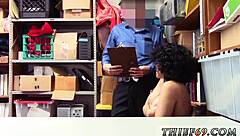 Cop gagged in fake taxi fuck with police woman suspect