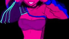 Moikaloop performs intense sexy dance in hentai