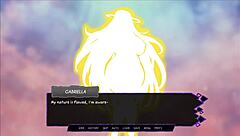 Half-succubus futa gets off in Futariuums gate hentai game