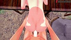 clorinde fucking in genshin impact fantasy