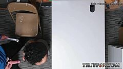 Cop gagged in fake taxi fuck with police woman suspect