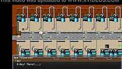 i'm playing this new hentai game with cute woman having sex