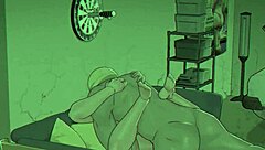 Zombie game hentai sparks wild animated action