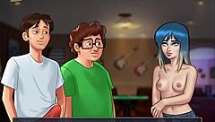 i feel monster cock with small tits in summertime saga 159