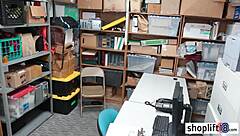 Black Teen 18+ Gets Busted by Cop for Stealing Leash at Work