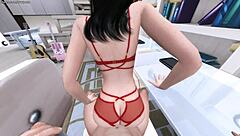 Stepsister’s talk ruins my anal scene with my big cock