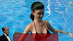 Alexandra 188 blonde hentai cartoon adventure