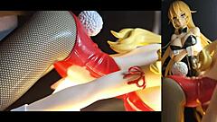 lucy bunny gets covered in figures patreon animejoker