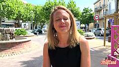 Julie, the naughty milf, seeks pleasure in part 1!