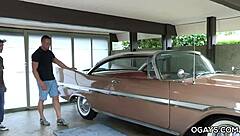 my young twink enjoys hardcore sex with older daddy