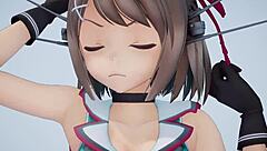 What’s with Maya in Kantai Collection anime action?