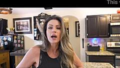 playing strip poker with sexy stepmom, clothes ripped in taboo 1on1