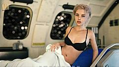 Big-boobed 3D game with commented gameplay and a curvy character