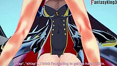 Friedrich der gro�e sucking and having sex in azur lane fantasy! 😍