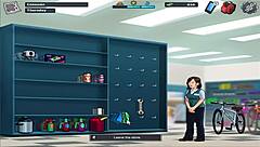 overwhelmed by the big tits in summer time saga unc part 7