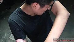 Straight boy gets gay blowjob and it is not what he expects