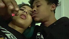 Roxi Oxi Rides Big Black Cock Until He Cums on Her Ass