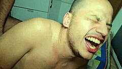 gay couple invites neighbor for threesome with anal and oral