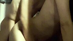 Young and beautiful Japanese house wife seduces a man while her husband is away on a business trip