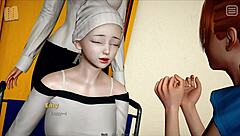 Damn Horny Stepsister Dreams Of Stepbrother's Cum