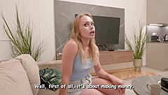 Small boobs and a tight ass get pounded in dorm room