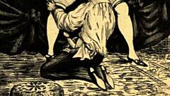 Vintage erotic drawings from antique retro hentai cartoon anime