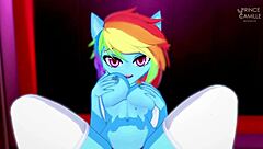 Rainbow Dash Wants You to Ride Her After Groping