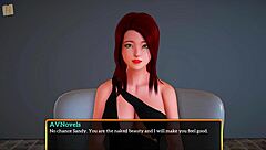Redhead amateur's erotic story in family fun