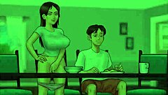 Summer erotic story in anime style