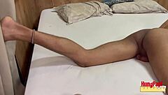 i banged a big black cock bareback in my friend's bed