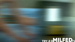 Step Mom Caught Masturbating In The Kitchen By Her Step Daughter