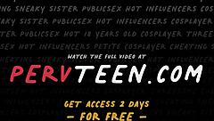 Хитрая тин 18+ получает глубокий минет в общественном автобусе - PervTeen 18+