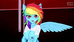 Rainbow Dash Wants You to Ride Her After Groping