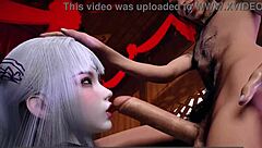 Xiao Yixian's big boobs bounce while she is fucked in this 3D animated video