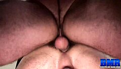 Hairy Brad Kalvo pounds raw!