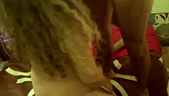 Threesome With My Slut Cheating Hot Wife And Her Friend Sucking Two Big Cocks