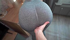 Can't Stop Touching Stepmother After Gym Yoga Pants Sex And Creampie 4K!