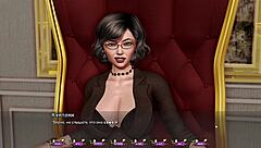 Beautiful women with large breasts in a 3D animated porn video
