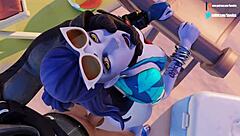 i love this rough overwatch compilation with brigitte and widowmaker