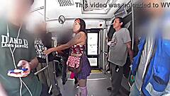 i wore a skirt and thong on the metro bus