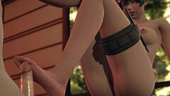 Kiriko Gets Hard Fucked in Overwatch Anime Parody