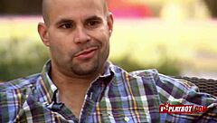 Joe And Kristen Foreplay In Pool With Other Couples.