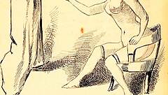 vintage erotic drawings from antique comics